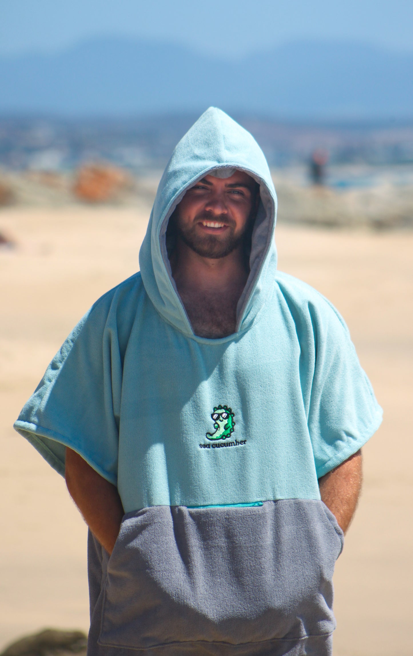 Green Towel Poncho